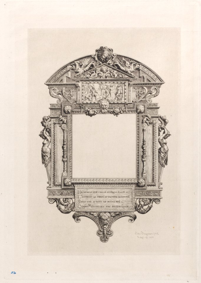 French Mirror of the XVI Century Met DP886862