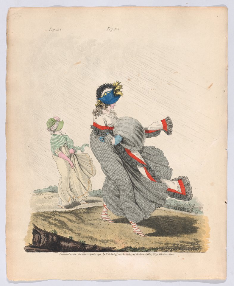 Gallery of Fashion, vol. IV- April 1 1797 - March 1 1798 Met DP889130