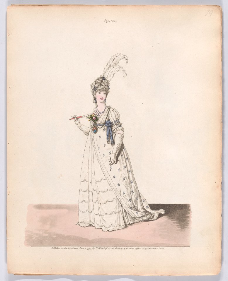 Gallery of Fashion, vol. IV- April 1 1797 - March 1 1798 Met DP889135