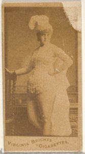 From the Actors and Actresses series (N45, Type 5) for Virginia Brights Cigarettes MET DP830672