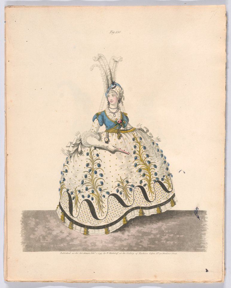 Gallery of Fashion, vol. III- April 1 1796 - March 1 1797 Met DP889127