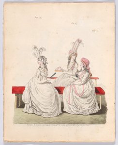 Gallery of Fashion, vol.II- April 1 1795 - March 1, 1796 Met DP889233