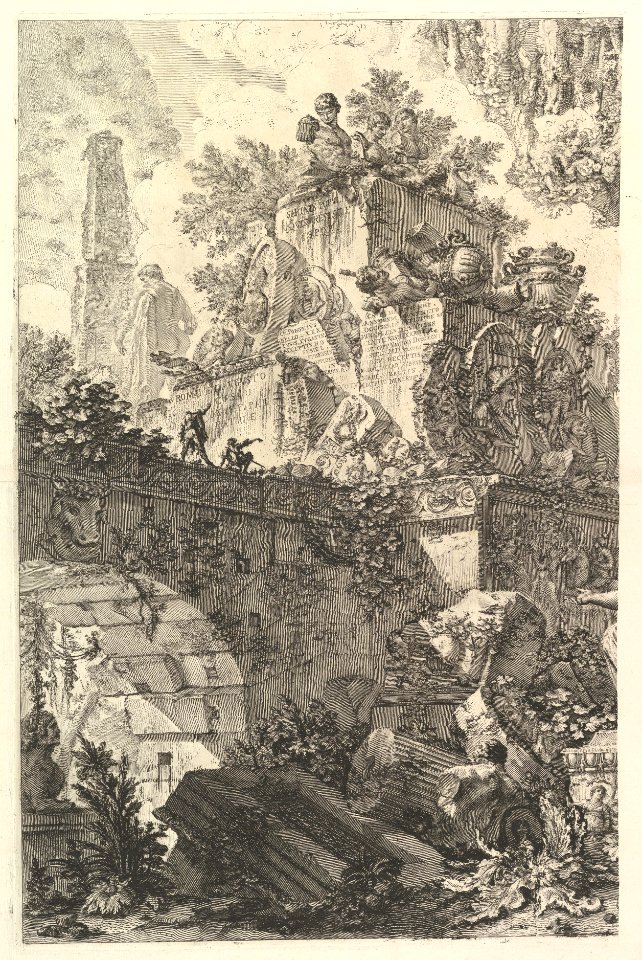 Frontispiece, with Statue of Minerva MET DP828227