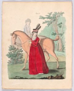 Gallery of Fashion, vol.II- April 1 1795 - March 1, 1796 Met DP889232