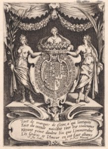 Frontispiece, from Le Combat a la Barrière in the Palace at Nancy Met DP890515