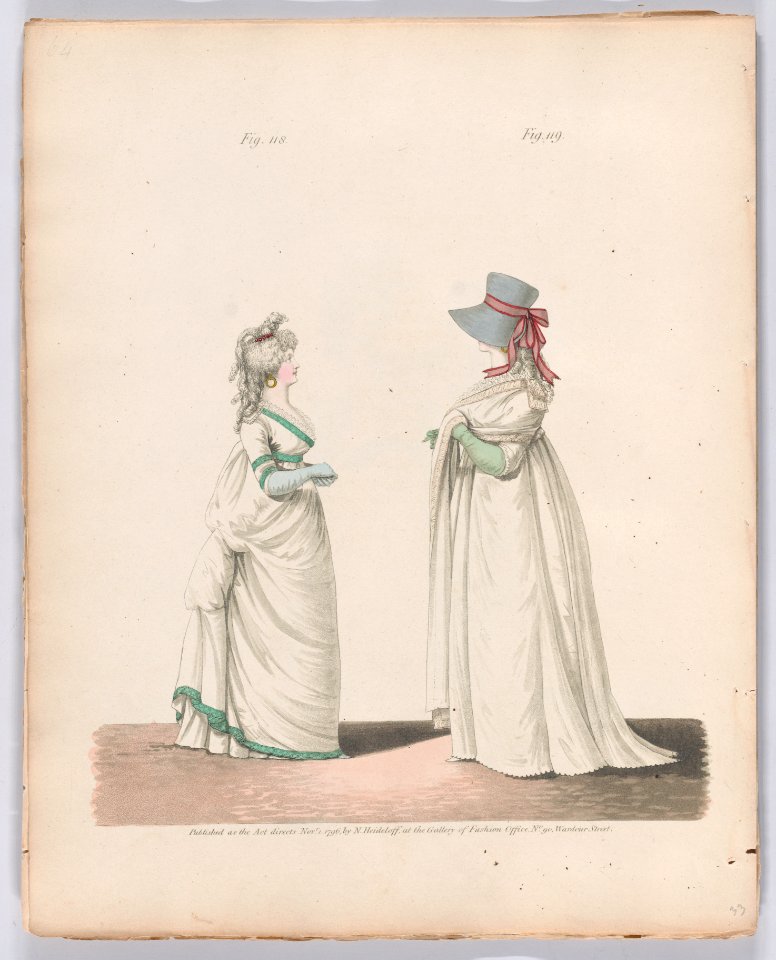 Gallery of Fashion, vol. III- April 1 1796 - March 1 1797 Met DP889120