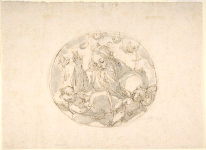 God the Father with the Globe MET DP803061