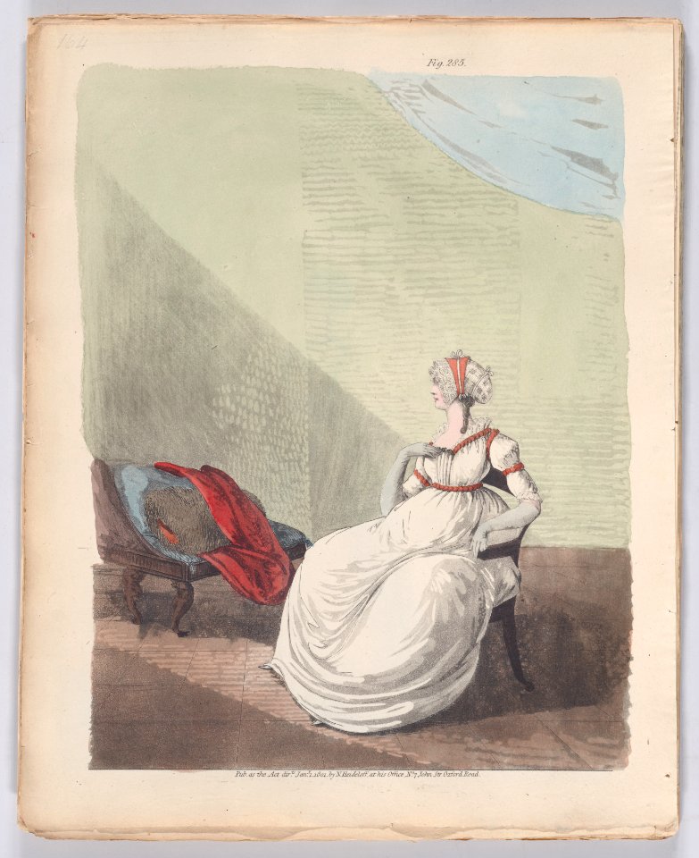 Gallery of Fashion, vol. VII- April 1 1800 - March 1 1801 Met DP889173