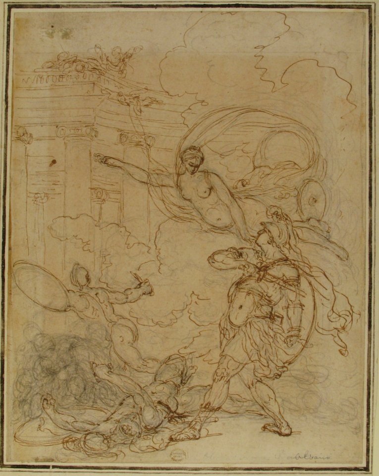Goddess Inciting a Warrior MET 87.12.72