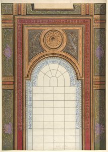 Gallery Ceiling Design, Hôtel Cottier MET DP811116
