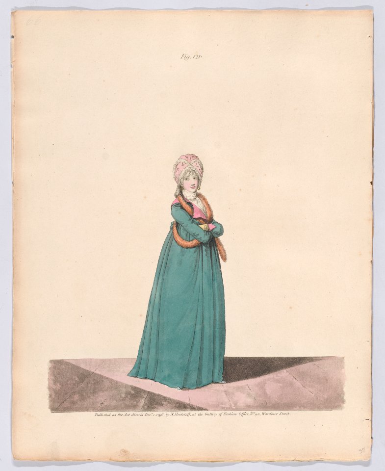 Gallery of Fashion, vol. III- April 1 1796 - March 1 1797 Met DP889122