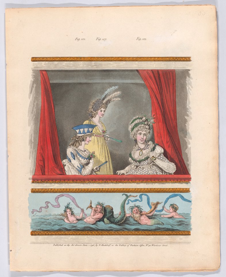 Gallery of Fashion, vol. III- April 1 1796 - March 1 1797 Met DP889111