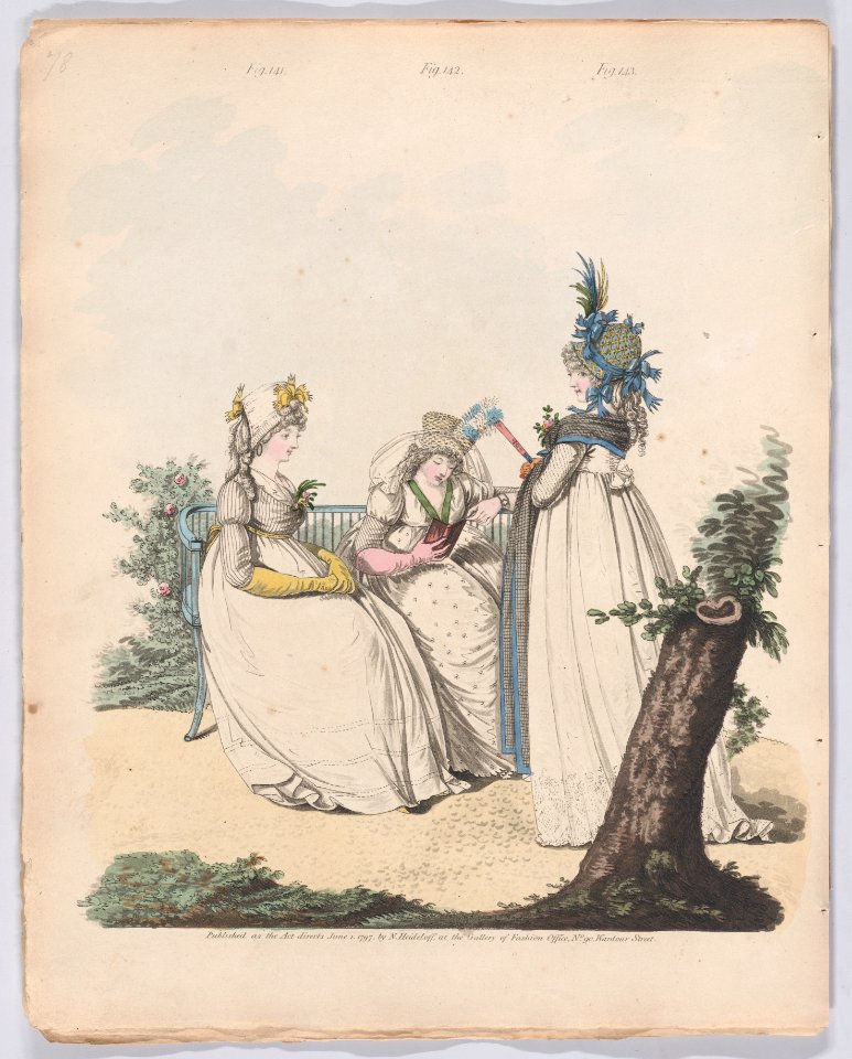 Gallery of Fashion, vol. IV- April 1 1797 - March 1 1798 Met DP889134