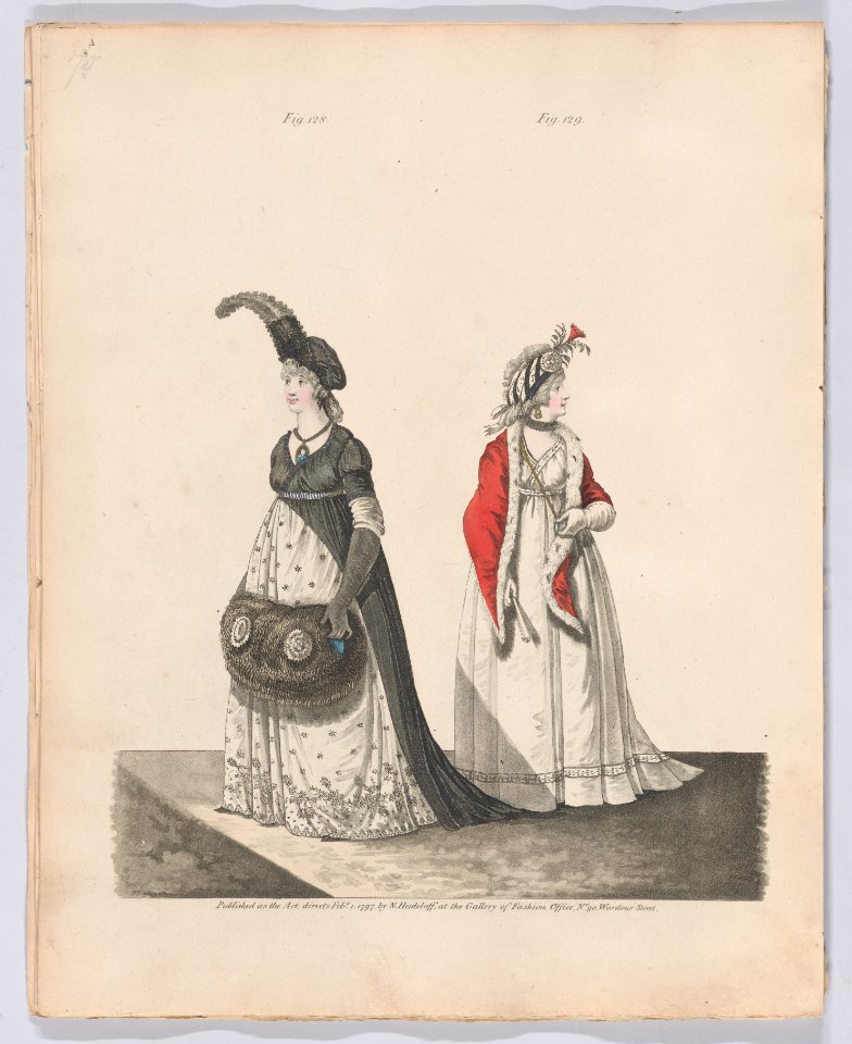 Gallery of Fashion, vol. III- April 1 1796 - March 1 1797 Met DP889126