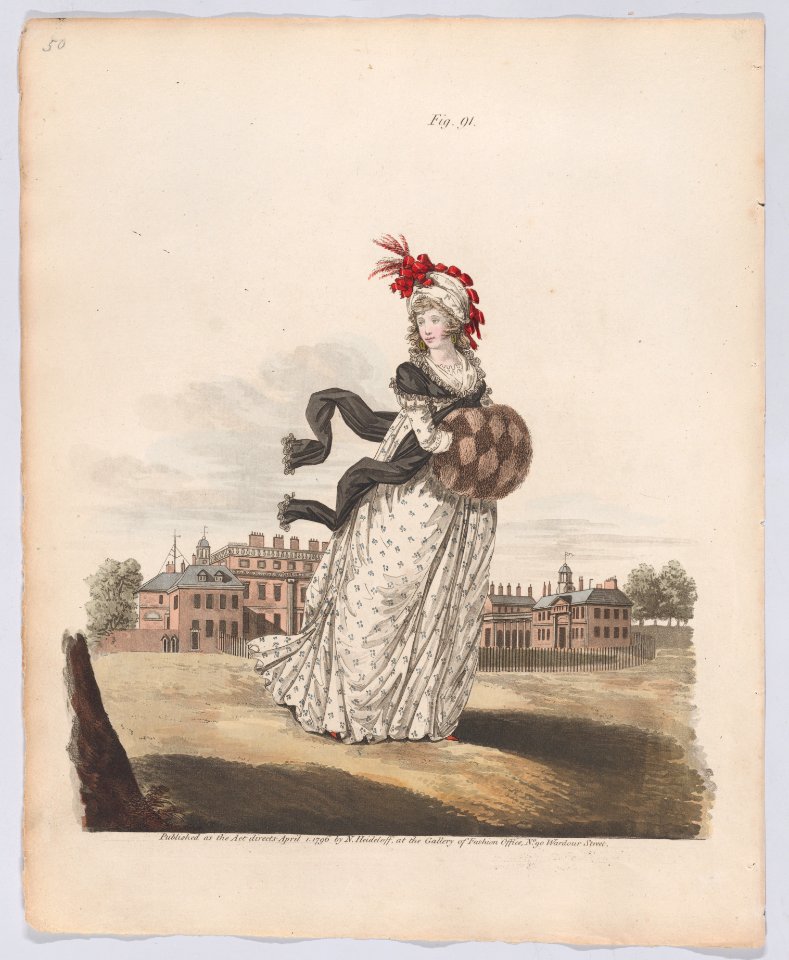 Gallery of Fashion, vol. III- April 1 1796 - March 1 1797 Met DP889106