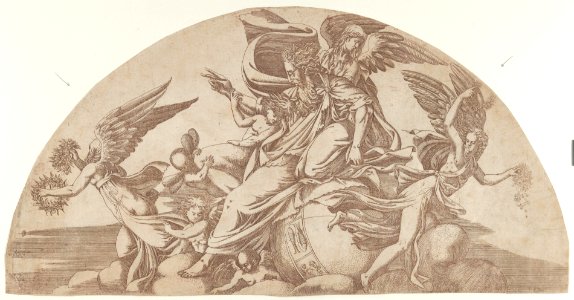 God Seated on the World MET DP855391