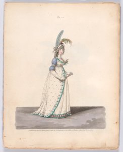Gallery of Fashion, vol. III- April 1 1796 - March 1 1797 Met DP889115