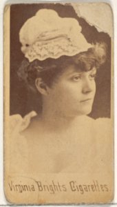From the Actors and Actresses series (N45, Type 5) for Virginia Brights Cigarettes MET DP830626