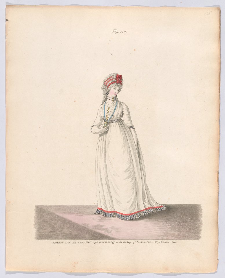 Gallery of Fashion, vol. III- April 1 1796 - March 1 1797 Met DP889121