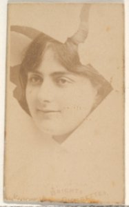 From the Actors and Actresses series (N45, Type 5) for Virginia Brights Cigarettes MET DP830623