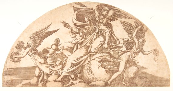 God Seated on the World MET DP816686