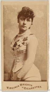 From the Actors and Actresses series (N45, Type 5) for Virginia Brights Cigarettes MET DP830663