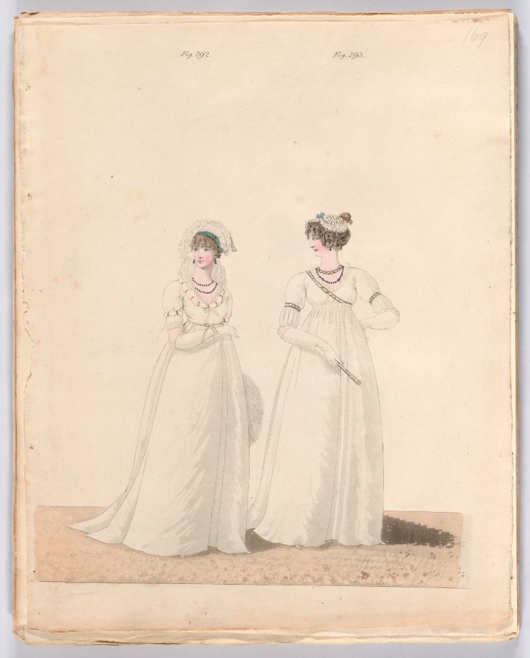 Gallery of Fashion, vol. VII- April 1 1800 - March 1 1801 Met DP889178