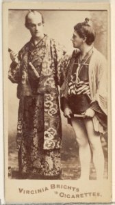From the Actors and Actresses series (N45, Type 5) for Virginia Brights Cigarettes MET DP830655