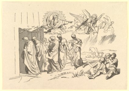 Gods Summons Noah and His Family into the Ark MET DP821184