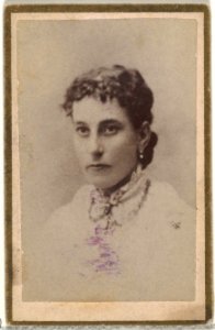 From the Actresses and Celebrities series (N60, Type 2) promoting Little Beauties Cigarettes for Allen & Ginter brand tobacco products MET DP839506