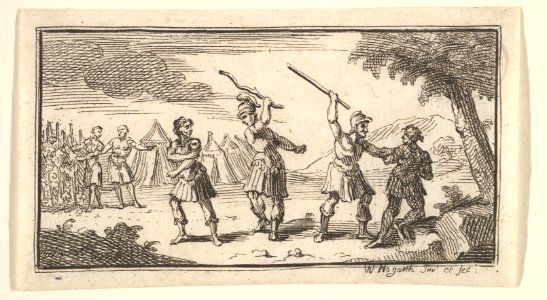 Fustium Admonitio (John Beaver, Roman Military Punishments, 1725) MET DP824583