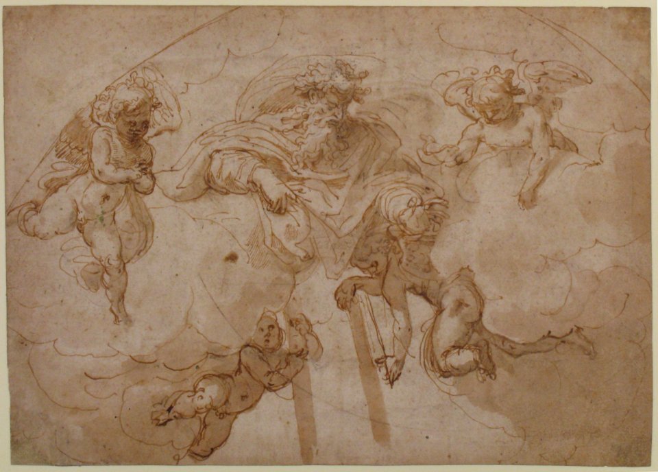 God the Father with Four Angels. MET 1991.52
