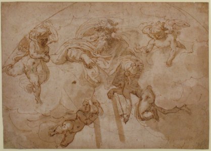 God the Father with Four Angels. MET 1991.52