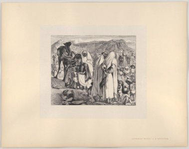 Gathering Manna (Dalziels' Bible Gallery) MET DP835881