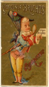 From the Girls and Children series (N64) promoting Virginia Brights Cigarettes for Allen & Ginter brand tobacco products MET DP839545