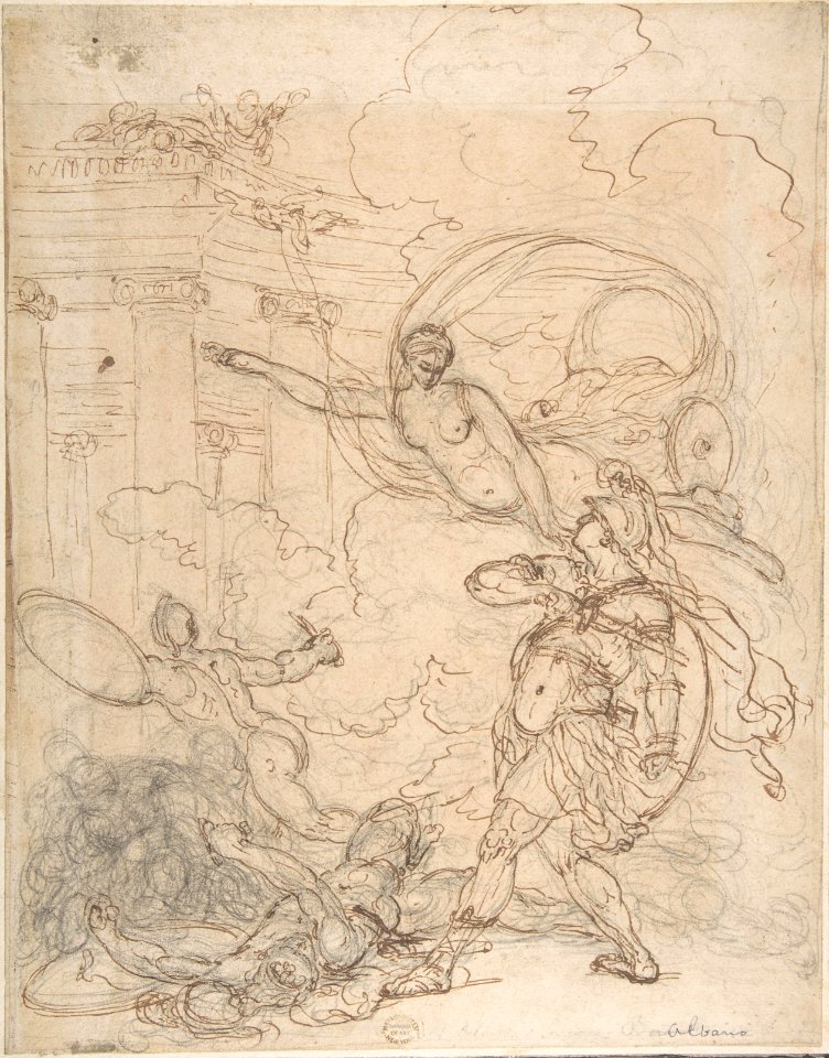 Goddess Inciting a Warrior MET DP807548
