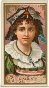 Germany, from the Types of All Nations series (N24) for Allen & Ginter Cigarettes MET DP836438