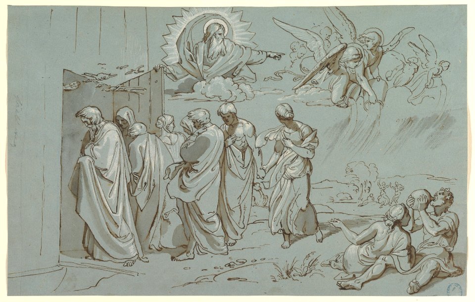 God Summons Noah and His Family into the Ark MET DP820494