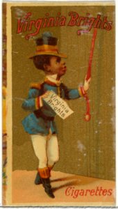 From the Girls and Children series (N64) promoting Virginia Brights Cigarettes for Allen & Ginter brand tobacco products MET DP839527