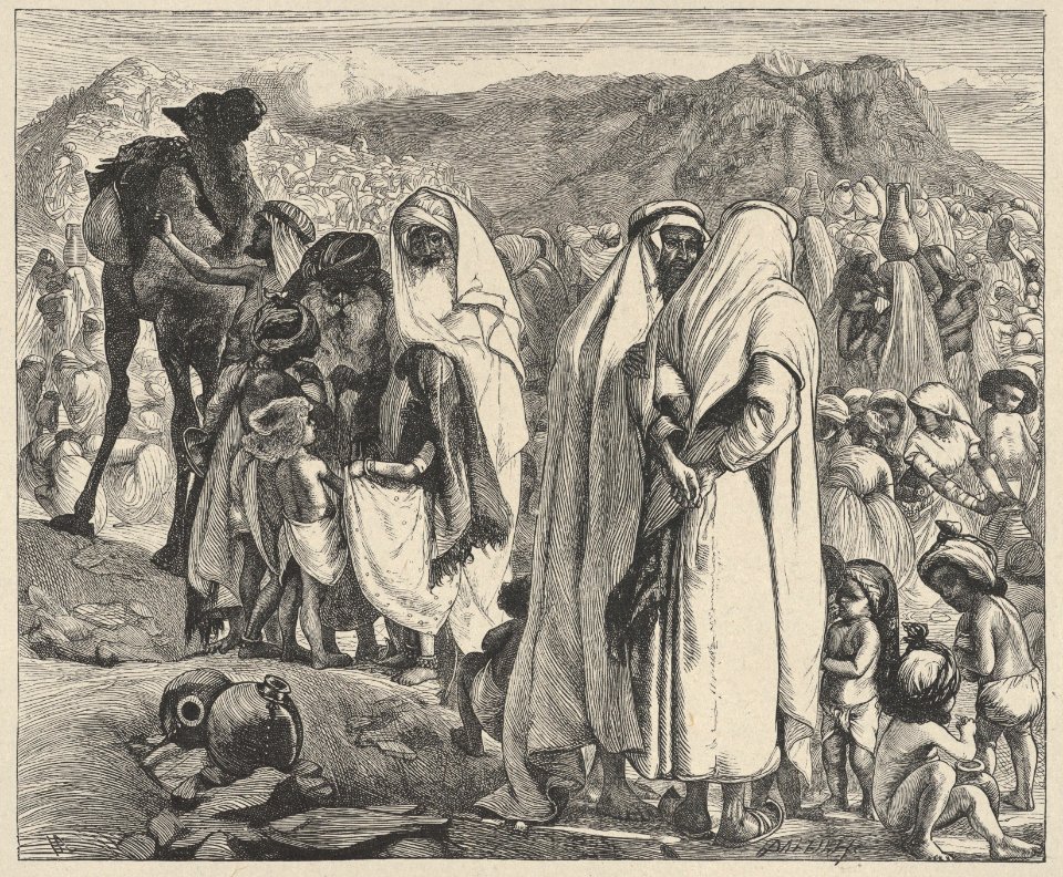 Gathering Manna (Dalziels' Bible Gallery) MET DP835829