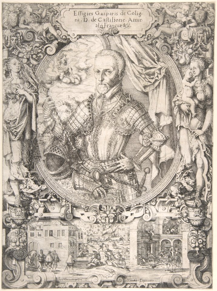 Gaspard de Coligny, Admiral of France MET DP804156