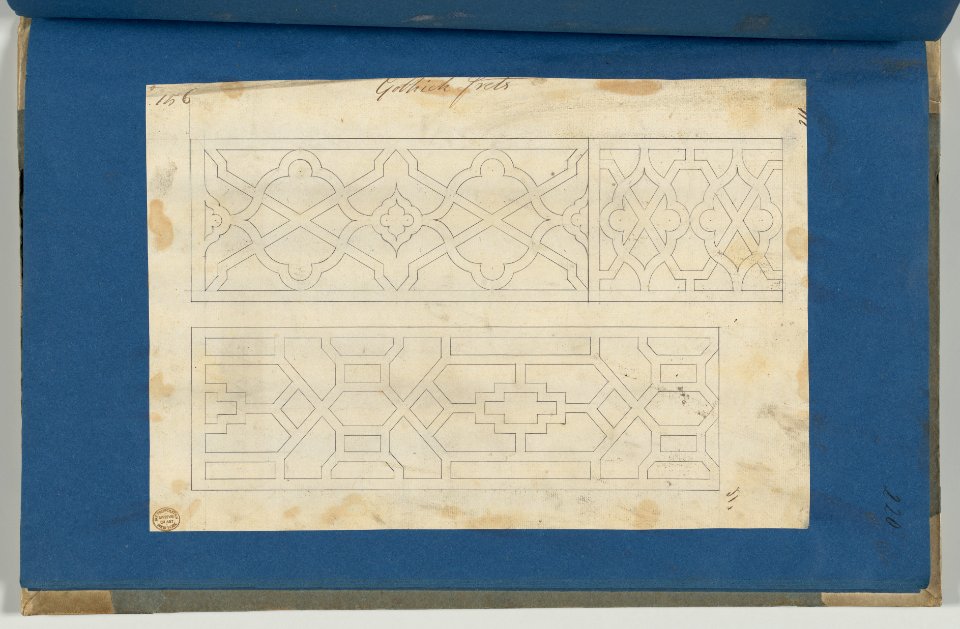 Gothic Frets, from Chippendale Drawings, Vol. II MET DP-14176-106