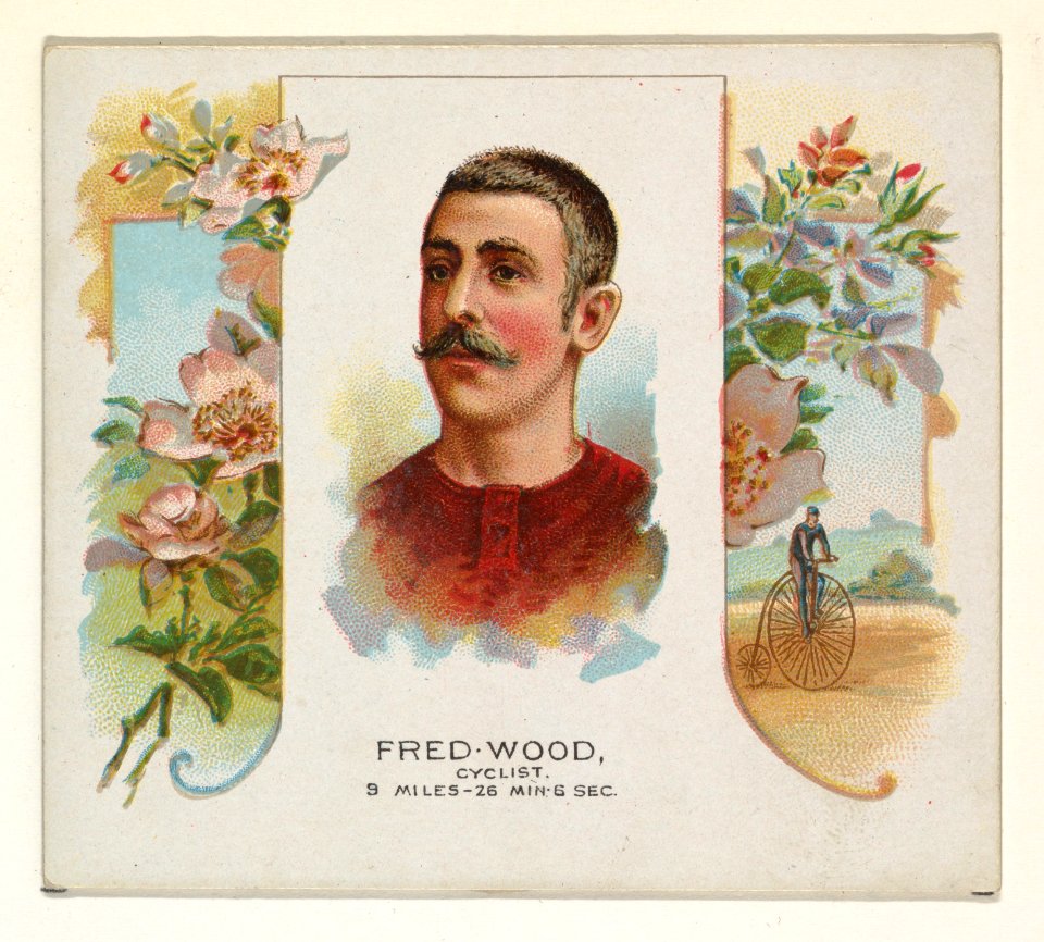 Fred Wood, Cyclist, from World's Champions, Second Series (N43) for Allen & Ginter Cigarettes MET DP839579