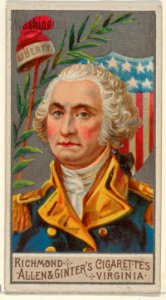 George Washington, from the Great Generals series (N15) for Allen & Ginter Cigarettes Brands MET DP834805