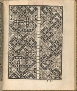 Giardineto novo di punti tagliati et gropposi per exercitio & ornamento delle donne (Venice 1554), page 6 (verso) MET DP360728