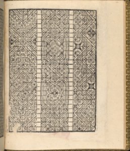 Giardineto novo di punti tagliati et gropposi per exercitio & ornamento delle donne (Venice 1554), page 12 (recto) MET DP360750