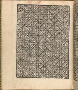 Giardineto novo di punti tagliati et gropposi per exercitio & ornamento delle donne (Venice 1554), page 13 (recto) MET DP360755