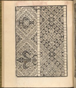 Giardineto novo di punti tagliati et gropposi per exercitio & ornamento delle donne (Venice 1554), page 6 (verso) MET DP360729