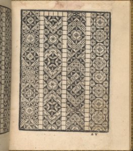 Giardineto novo di punti tagliati et gropposi per exercitio & ornamento delle donne (Venice 1554), page 3 (verso) MET DP360716
