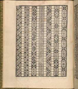 Giardineto novo di punti tagliati et gropposi per exercitio & ornamento delle donne (Venice 1554), page 2 (verso) MET DP360713